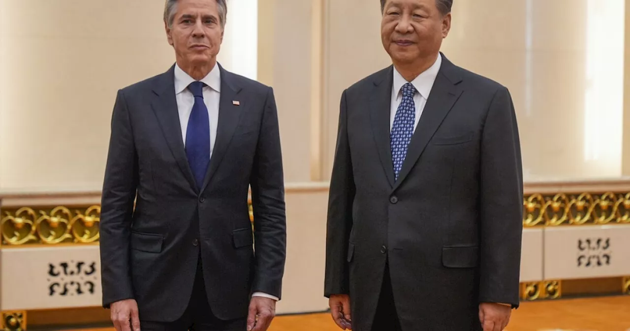 Antony Blinken meets with China's President Xi