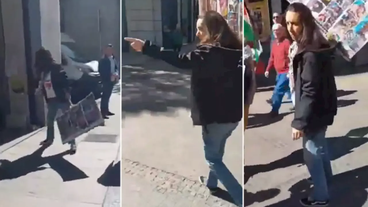 Detienen a una mujer por una agresión antisemita en una manifestación pro Palestina en Madrid