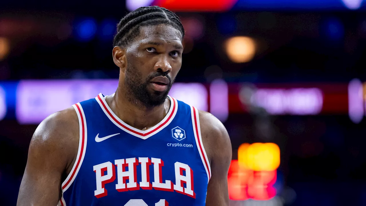 76ers All-Star center Joel Embiid says he's suffering from Bell's palsy