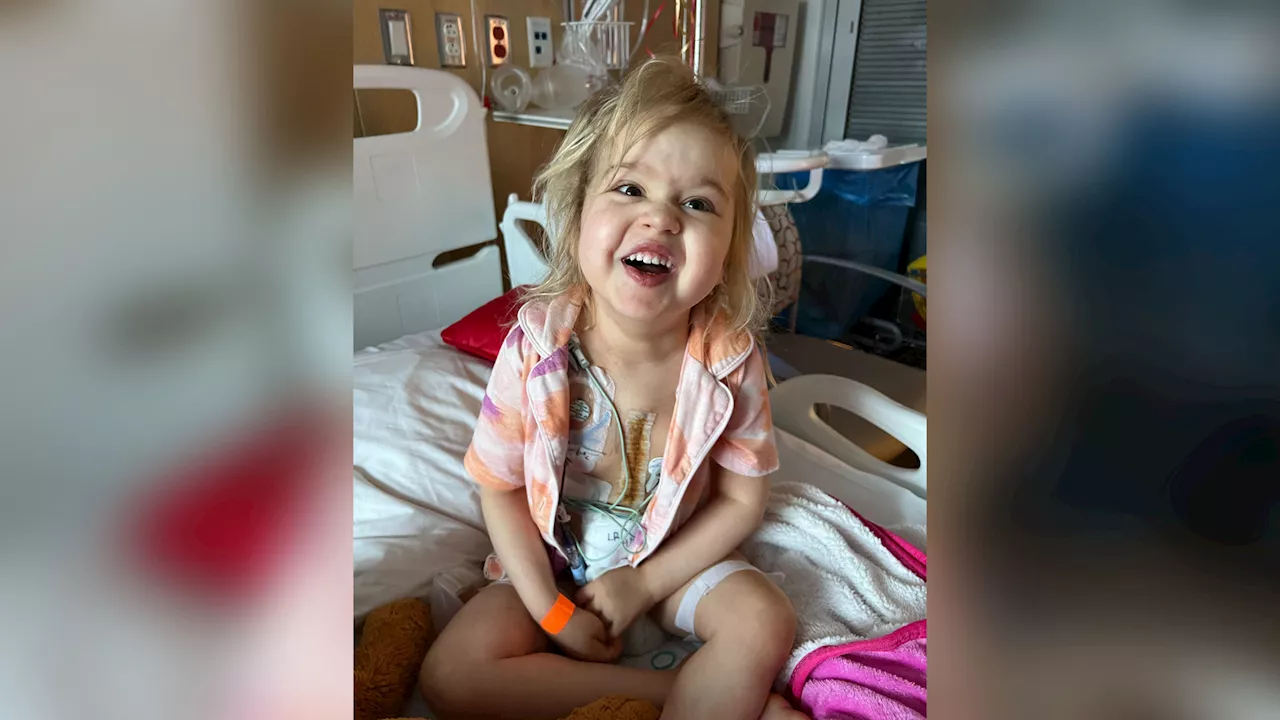 4-year-old who received new heart after waiting 1,025 days goes home from hospital