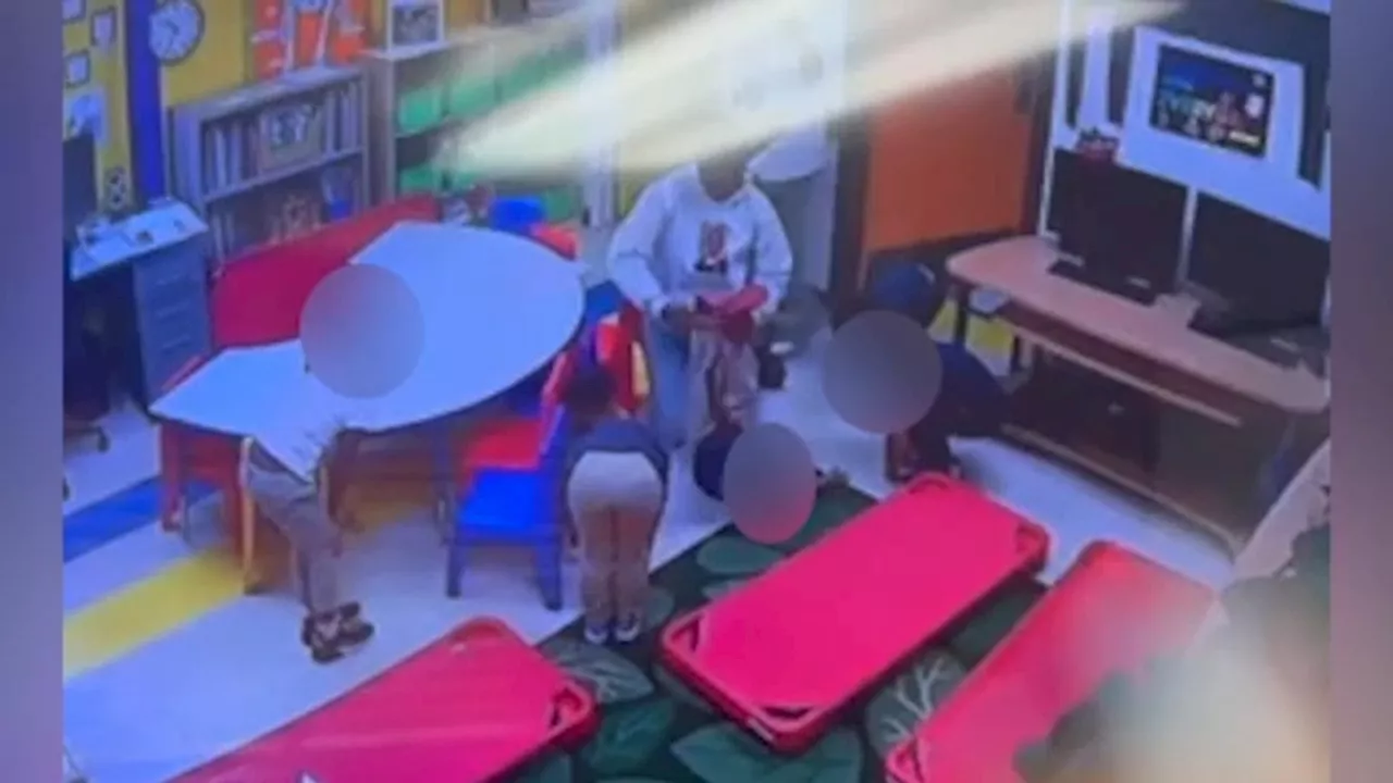 Video shows LA preschool worker grabbing 4-year-old boy by ankles, carrying him upside down