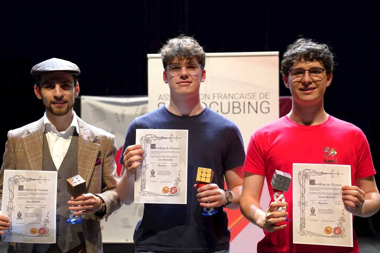 John champion de France de Rubik's Cube | Le Journal d'Abbeville