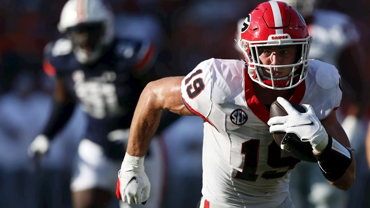 Las Vegas Raiders take Georgia tight end Brock Bowers with the 13th pick in the NFL draft