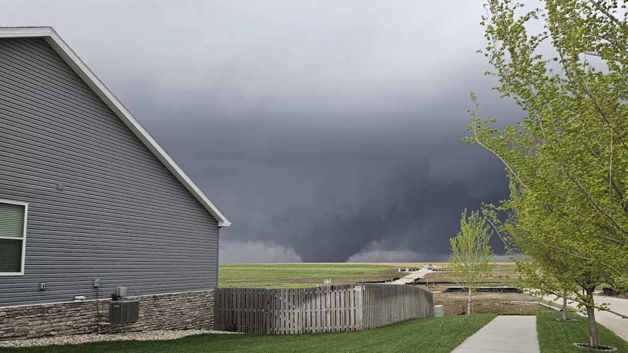 Tornado tears through Nebraska, causing severe damage in Omaha suburbs