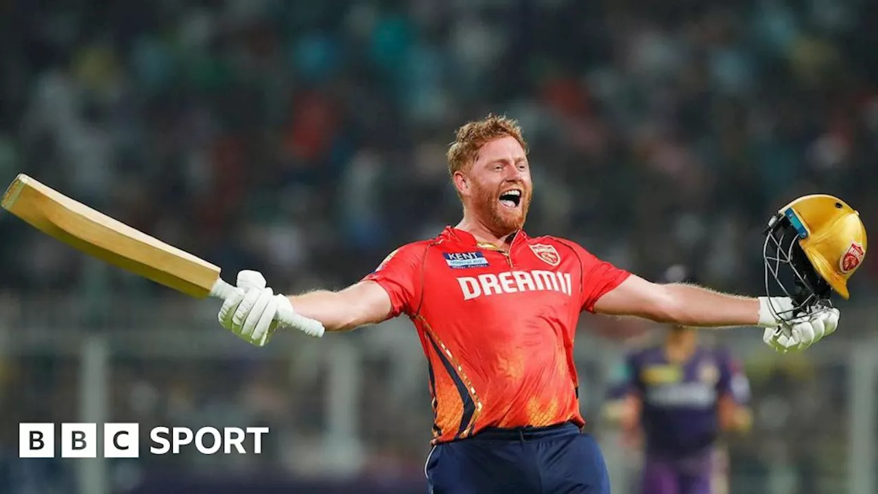 IPL 2024 results: Jonny Bairstow century as Punjab Kings set T20 record