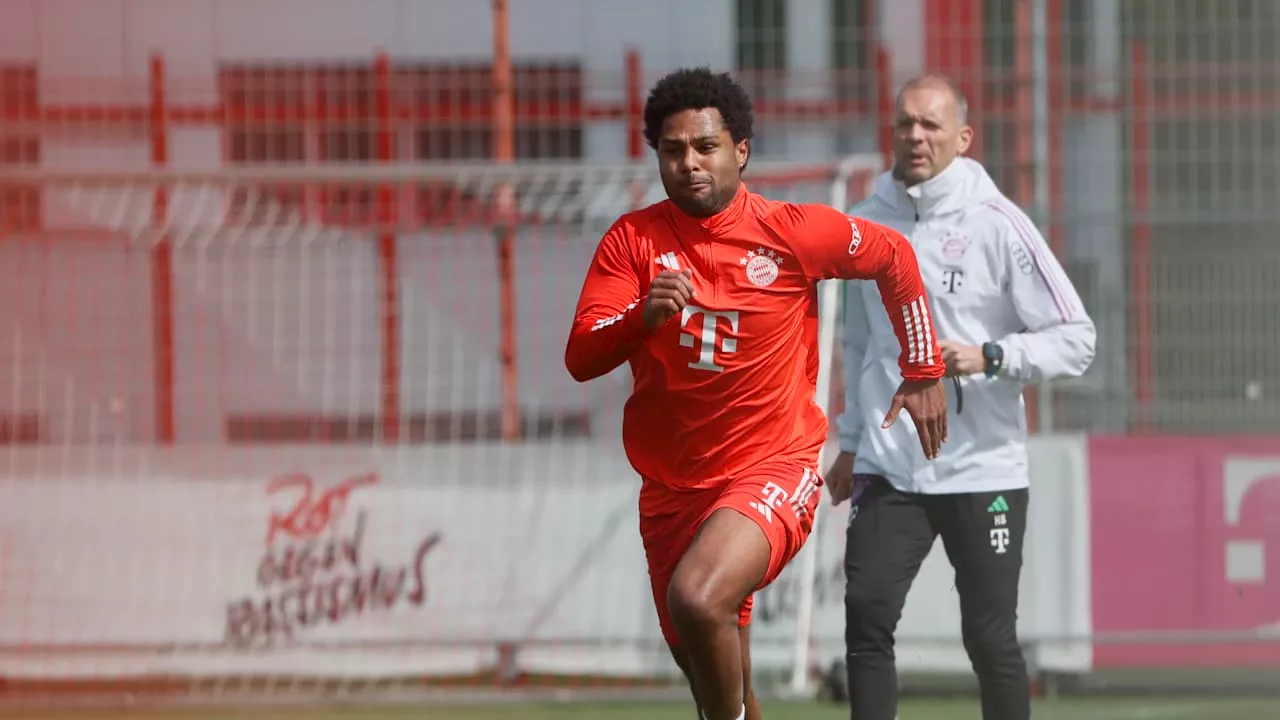 FC Bayern: Sané und er fehlen gegen Frankfurt: Hier macht sich Gnabry fit für Real Madrid!