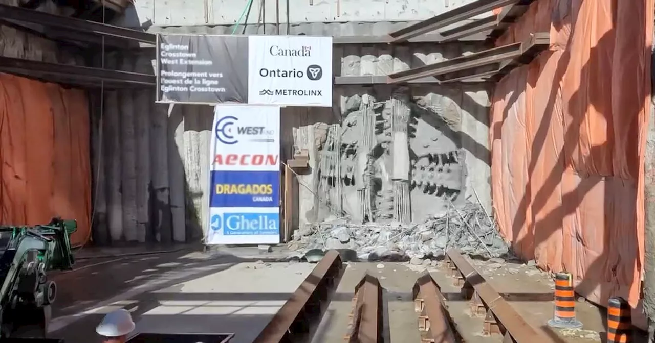 Toronto transit line just had a literal breakthrough with biggest milestone yet