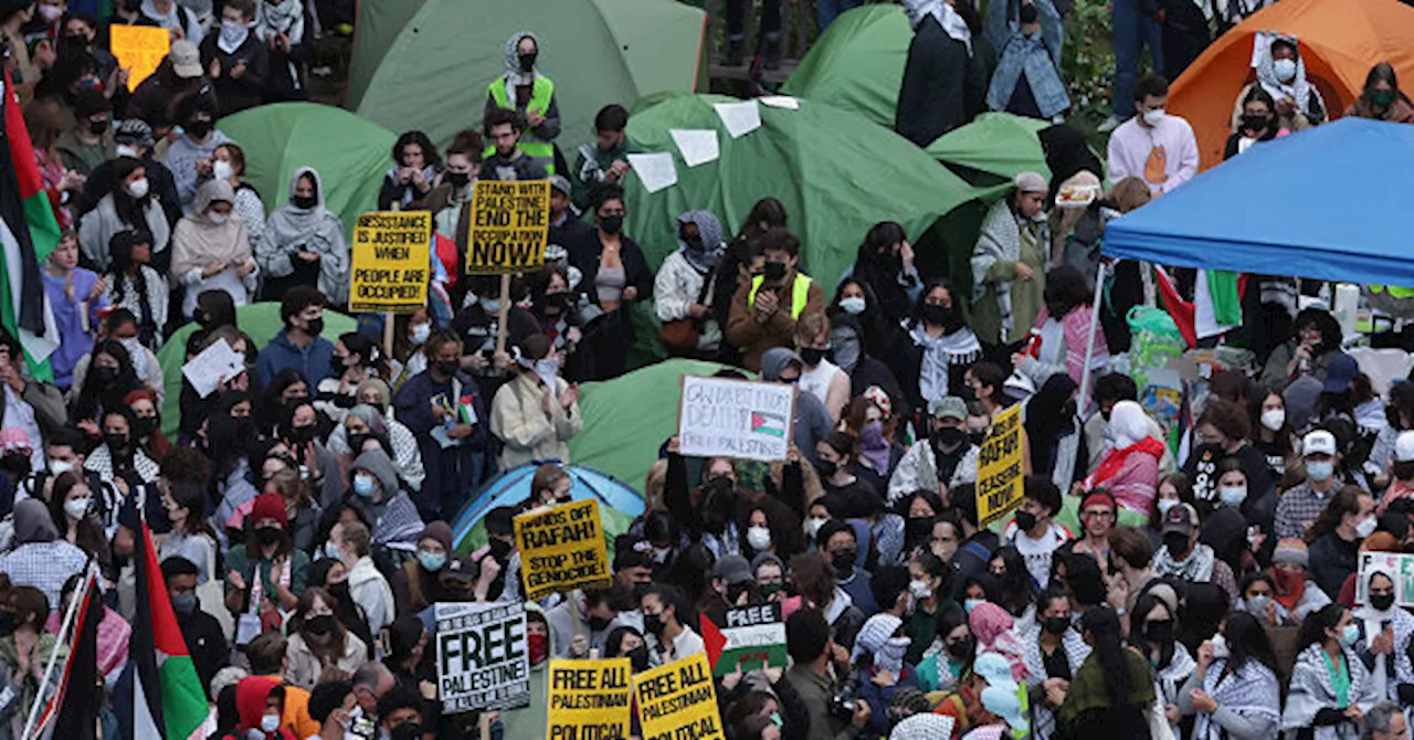 Anti-Israel Protesters Establish Encampment at George Washington University