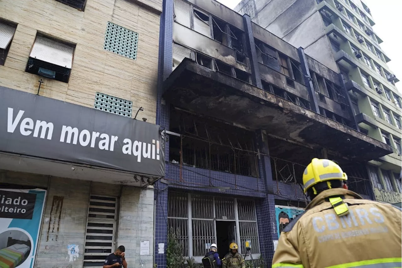 Prefeitura mantinha contrato com pousada irregular que pegou fogo em Porto Alegre