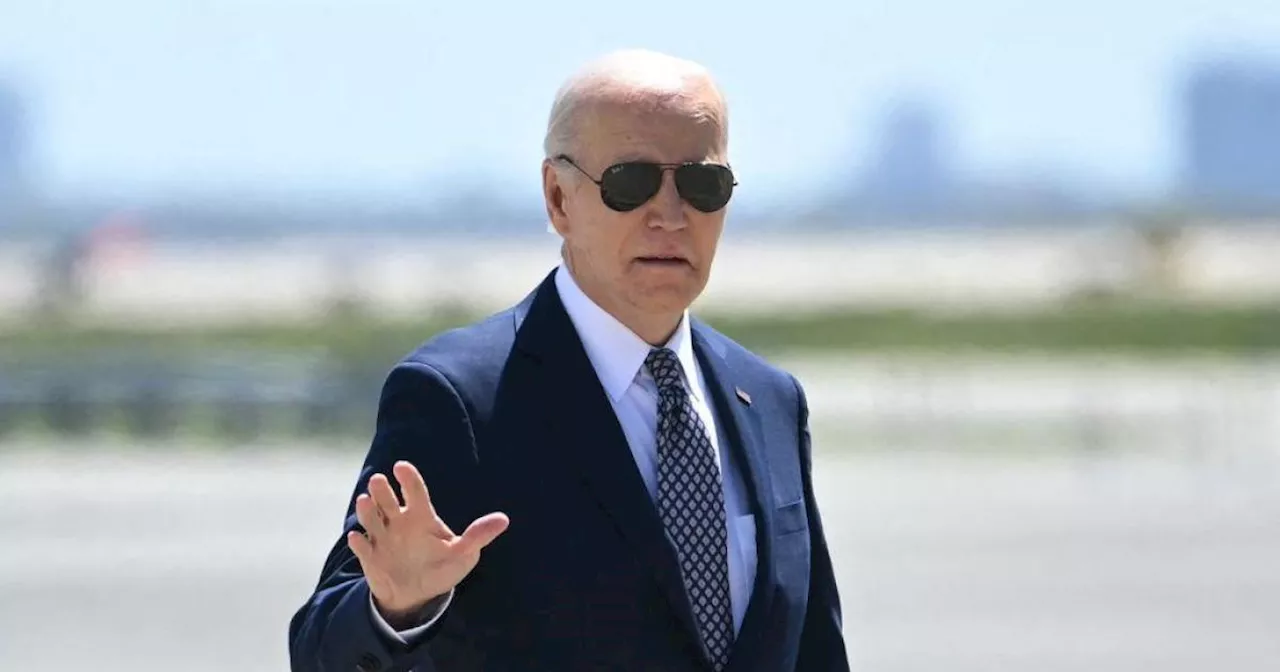 Biden says he's 'happy to debate' Trump before 2024 election