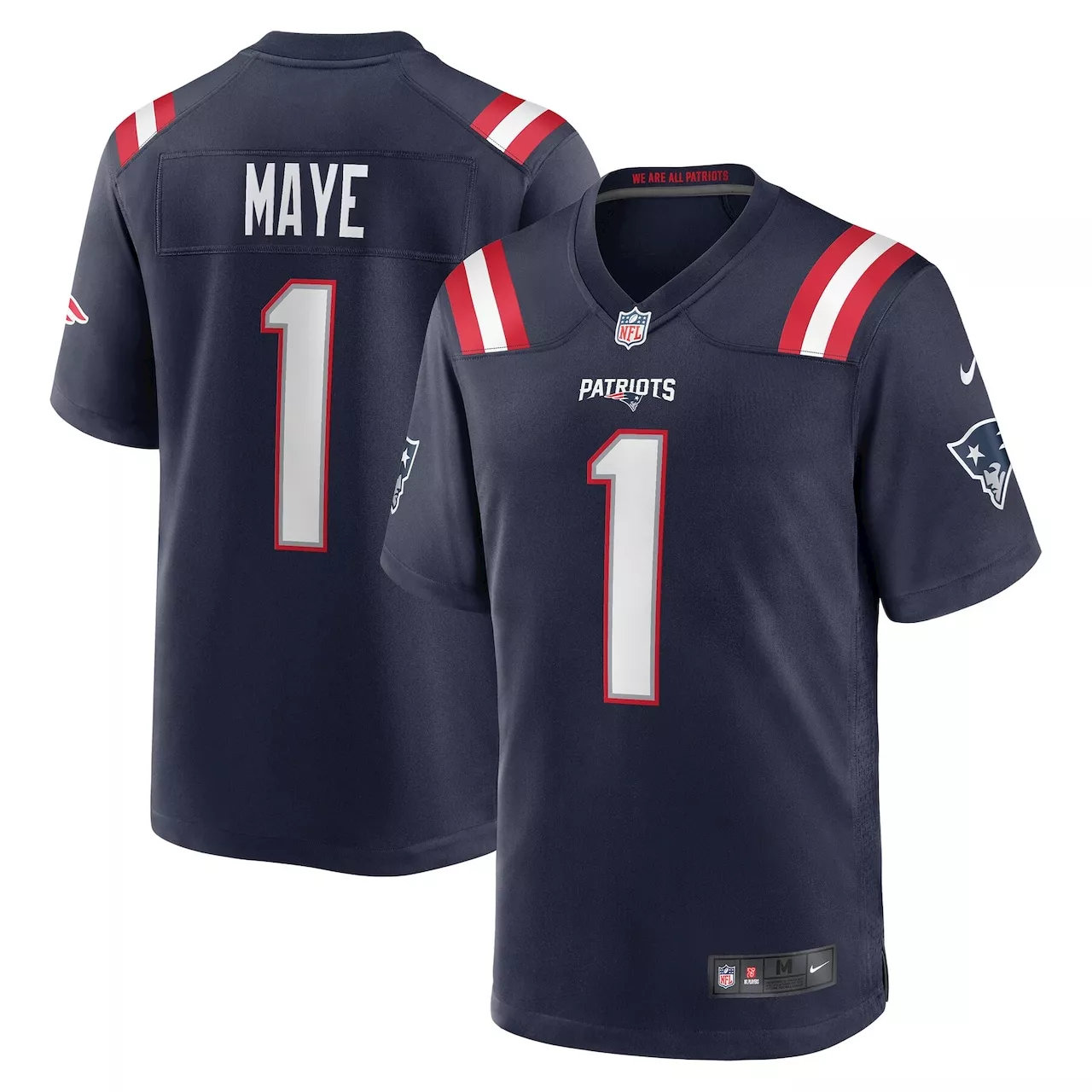 Drake Maye Patriots jersey: Buy gear for New England No. 3 pick in NFL Draft 2024