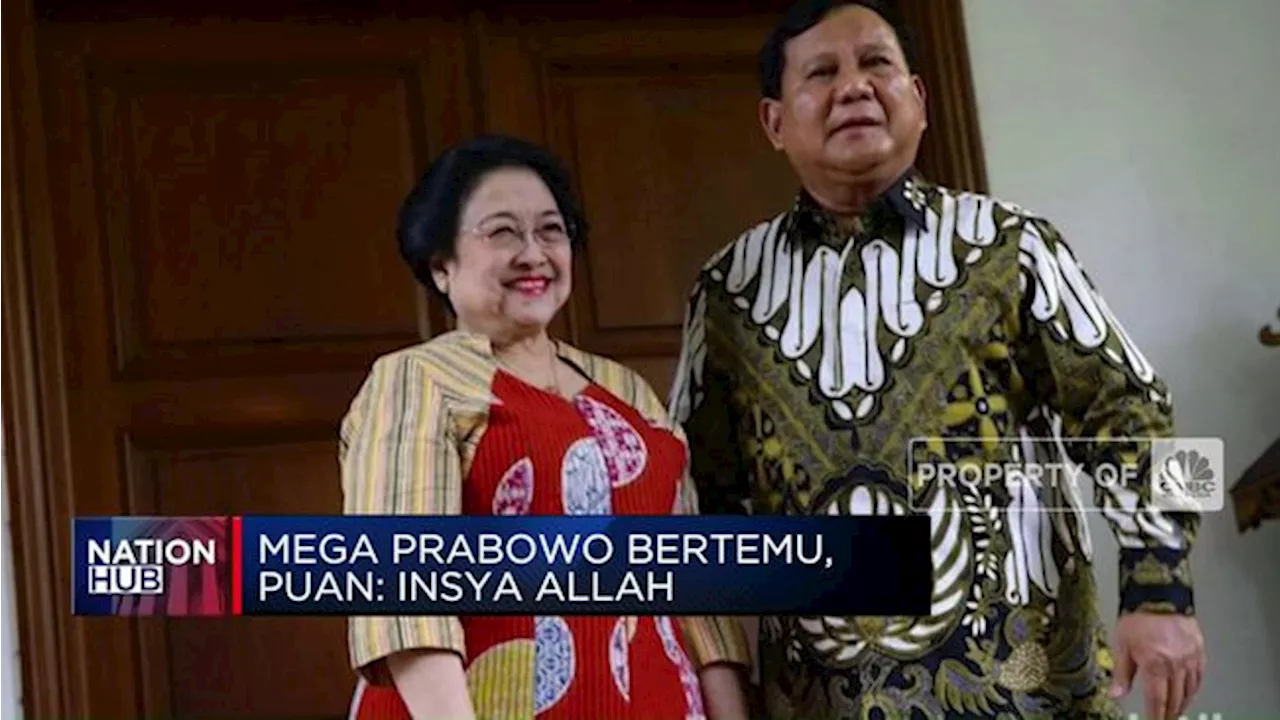 Muncul Sinyal Kuat Pertemuan Prabowo & Megawati