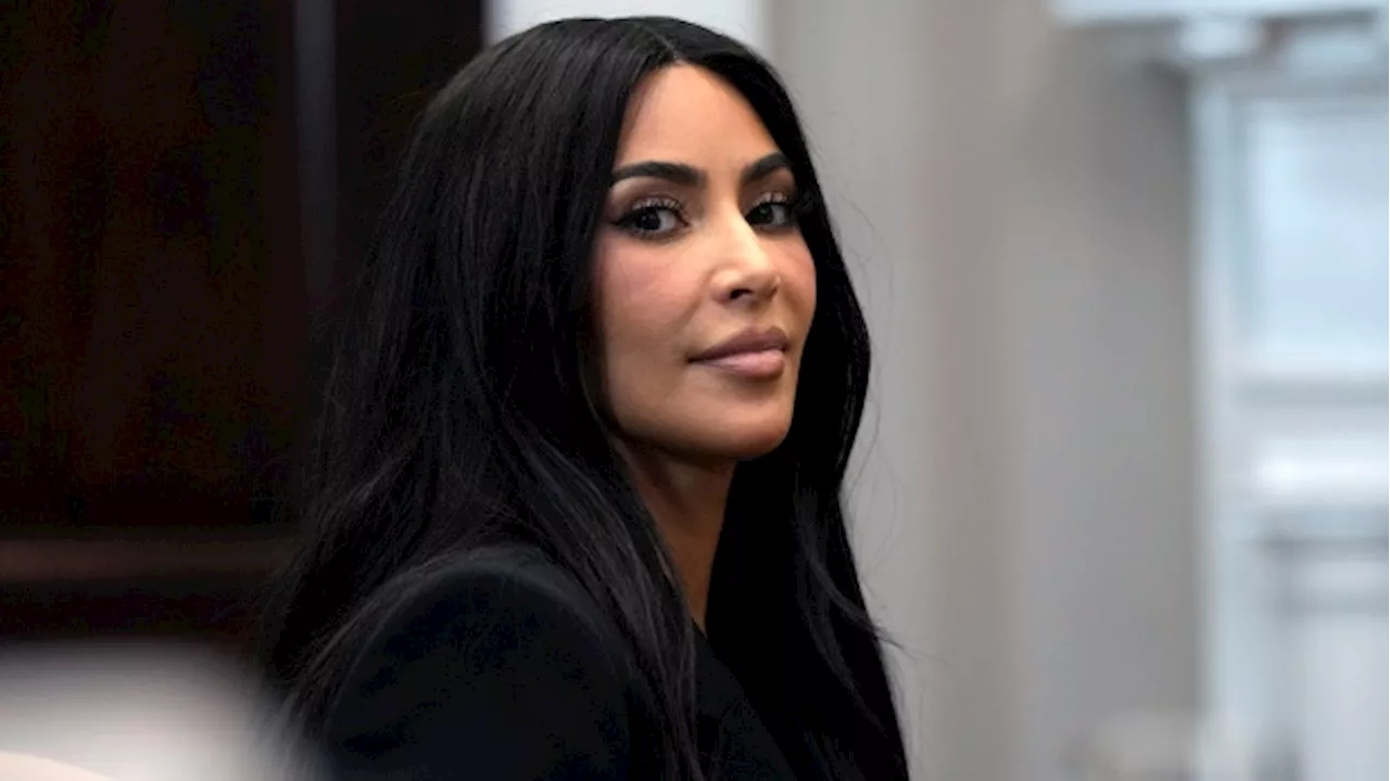 Kim Kardashian visits Kamala Harris at White House to discuss criminal justice reform