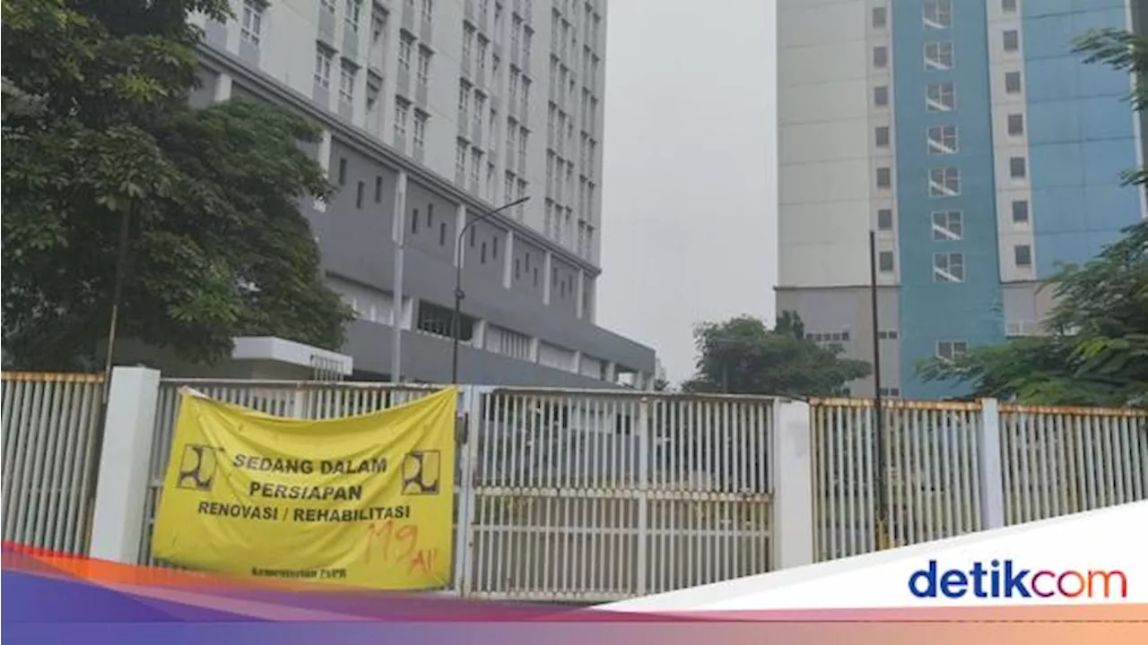 Wisma Atlet Kemayoran yang Terbengkalai Mau Direnovasi