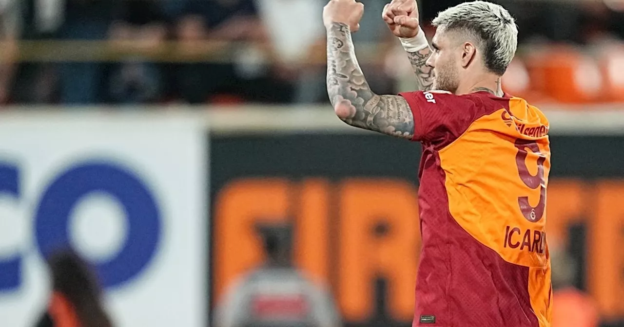 Mauro Icardi intratable: un gol más para la victoria del Galatasaray