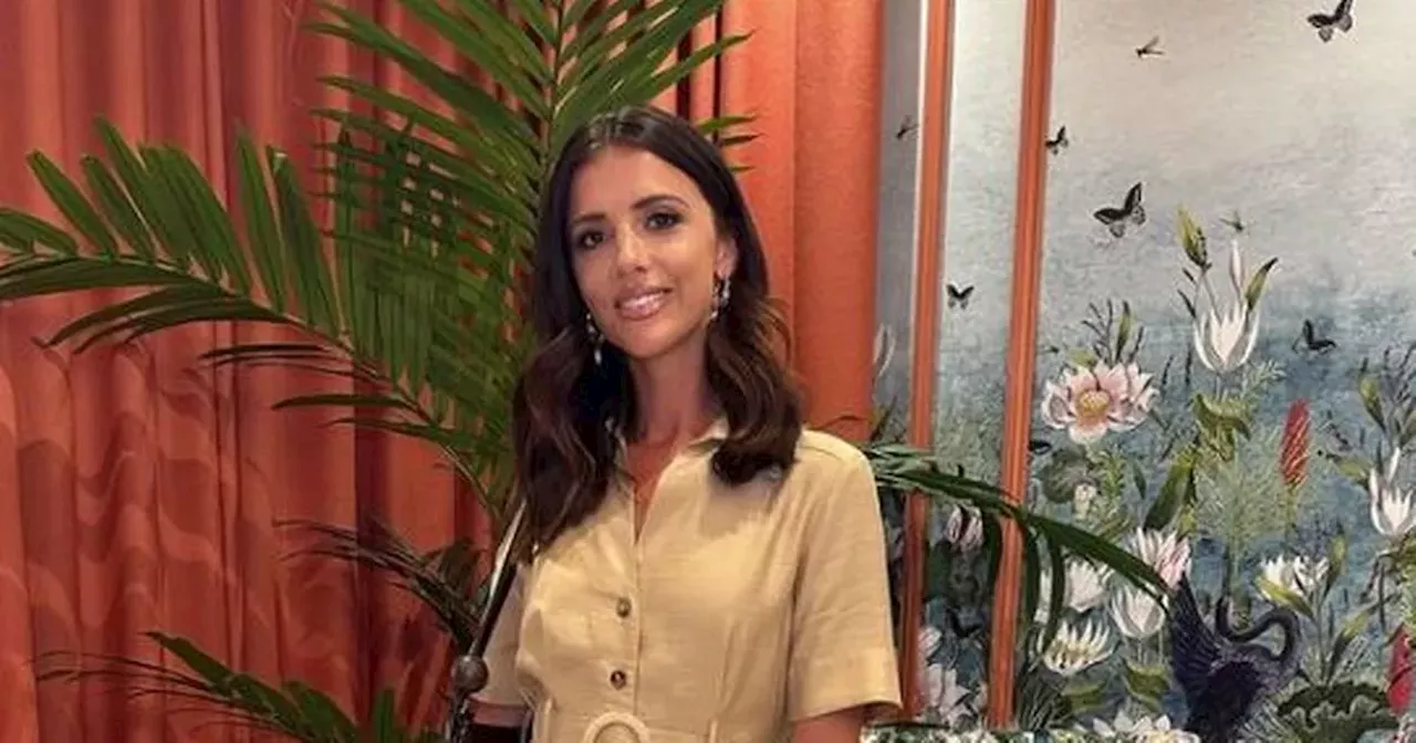 Lucy Mecklenburgh stuns in £55 River Island spring dress