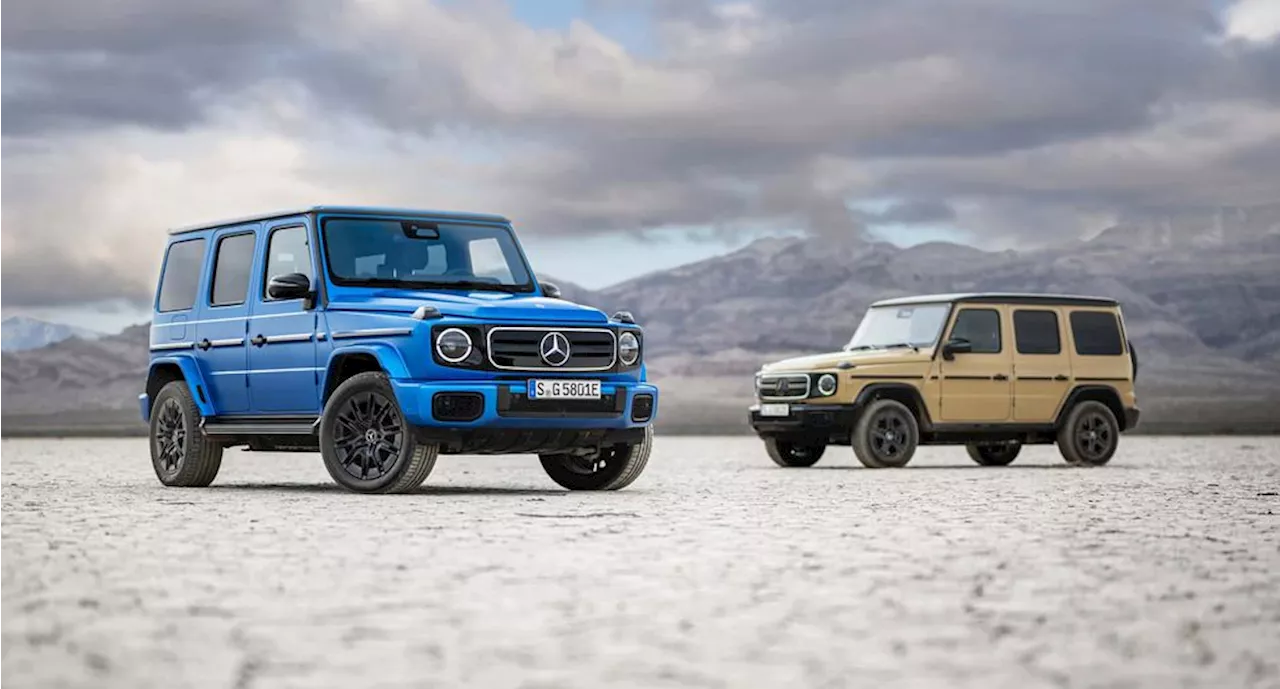 Mercedes-Benz Clase G Eléctrica: mantiene las características todoterreno sin emisiones