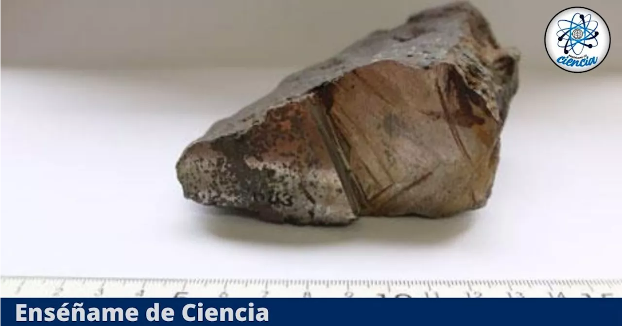 Durante 150 años pensaron que era un meteorito, un estudio reveló ser algo más caro