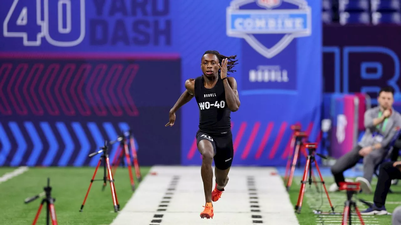 Chiefs trade up, pick speedy WR Xavier Worthy in NFL draft