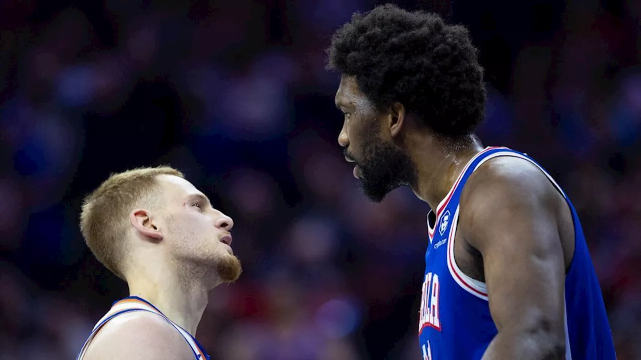 Knicks call Joel Embiid's flagrant on Mitchell Robinson 'dirty'