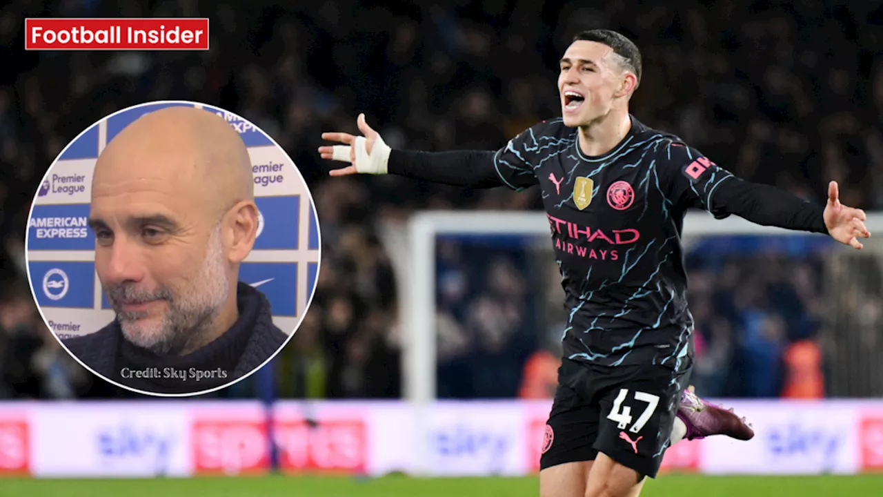 Man City player ratings v Brighton – Foden wows, 5/10 loses four of six duels