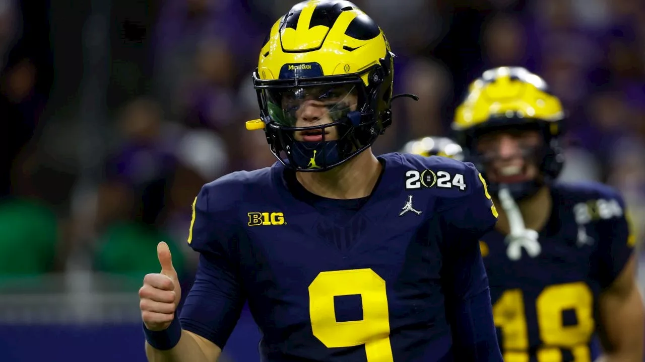 Vikings take Michigan QB J.J. McCarthy after trading up to No. 10 spot in NFL Draft