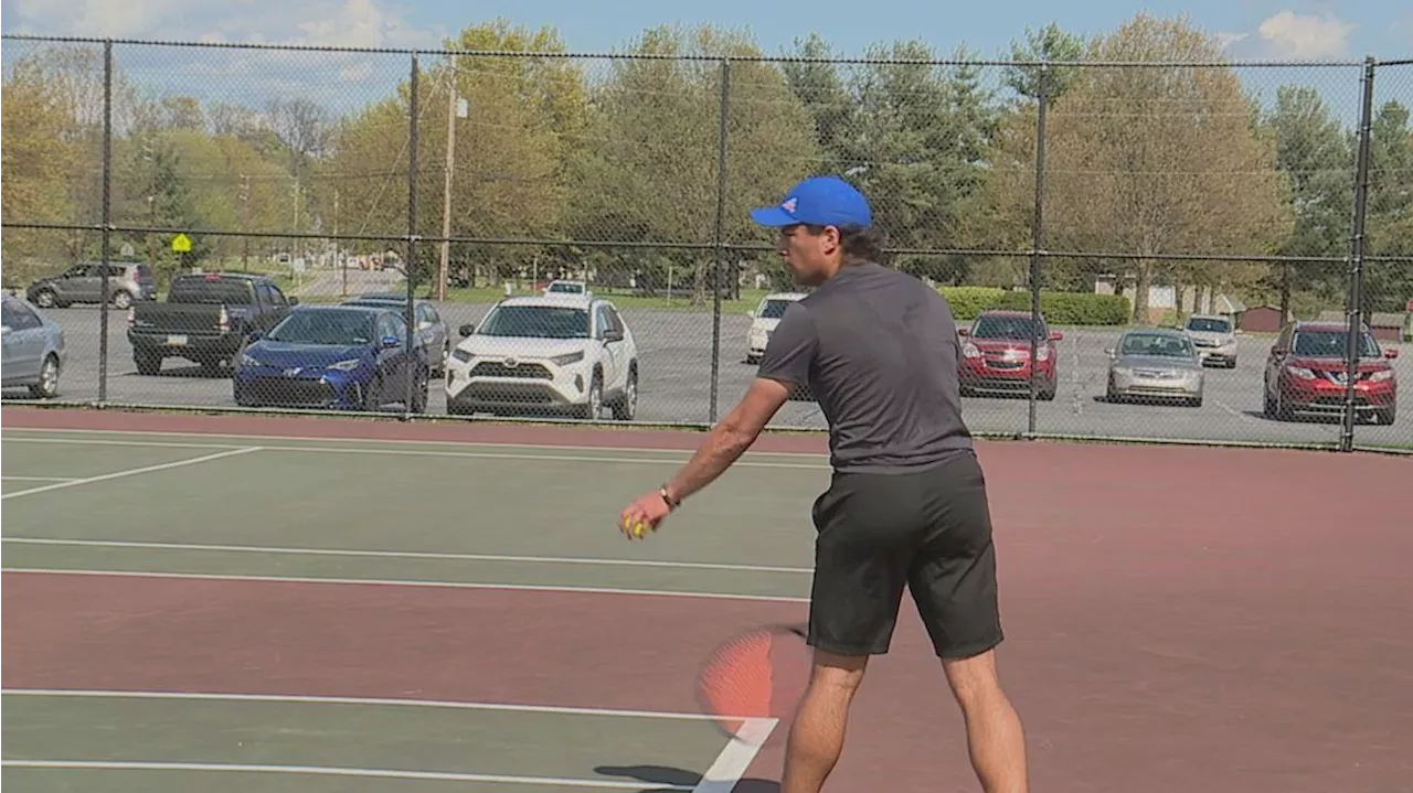 Hempfield senior Andre Hurst pulls double duty as top tennis player and musician