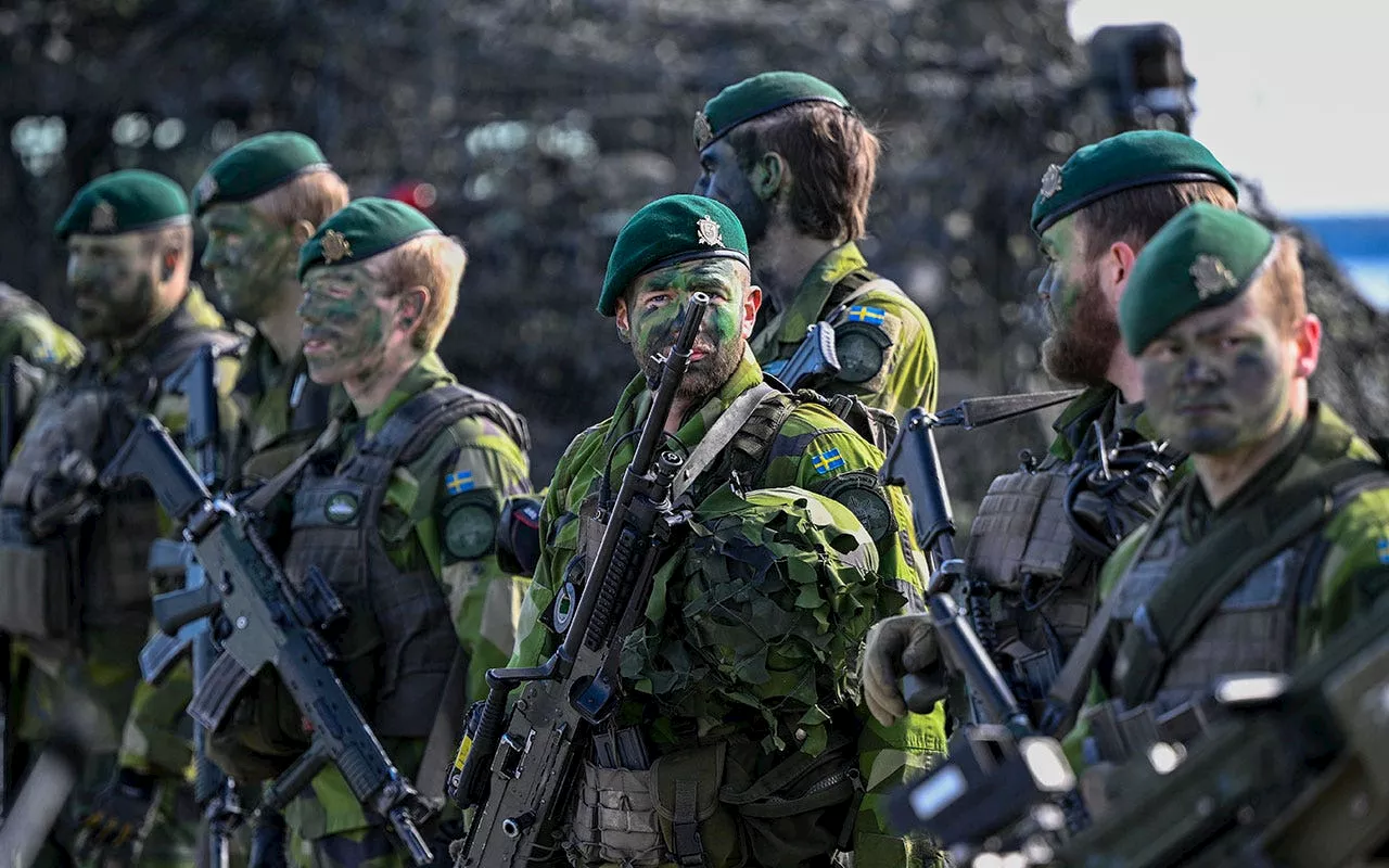 Sweden's defense committee recommends $5B increase in country's military budget by 2030