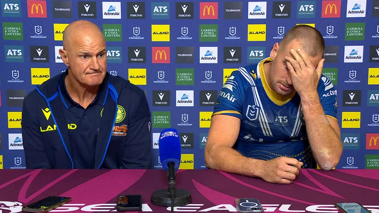 ‘It’s dumb, isn’t it?’: Eels coach fumes at ‘silly act’ after second-half capitulation