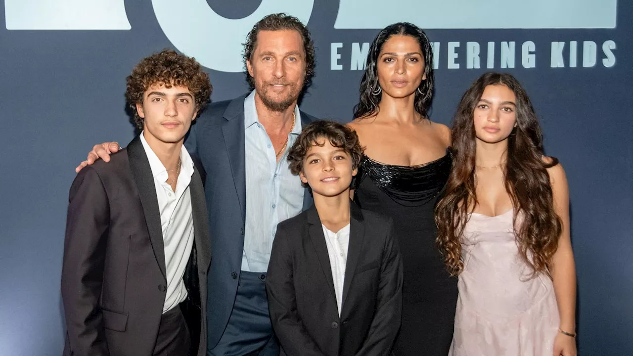 Matthew McConaughey: Stylischer Auftritt mit der ganzen Familie