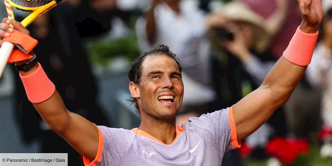 Rafael Nadal papa comblé : sa femme Xisca et son fils souriants supporters en tribunes !