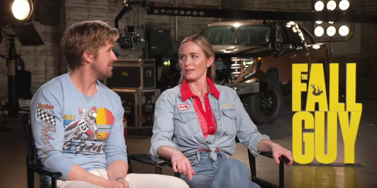 Emily Blunt says her kids' first crush is her 'The Fall Guy' co-star Ryan Gosling