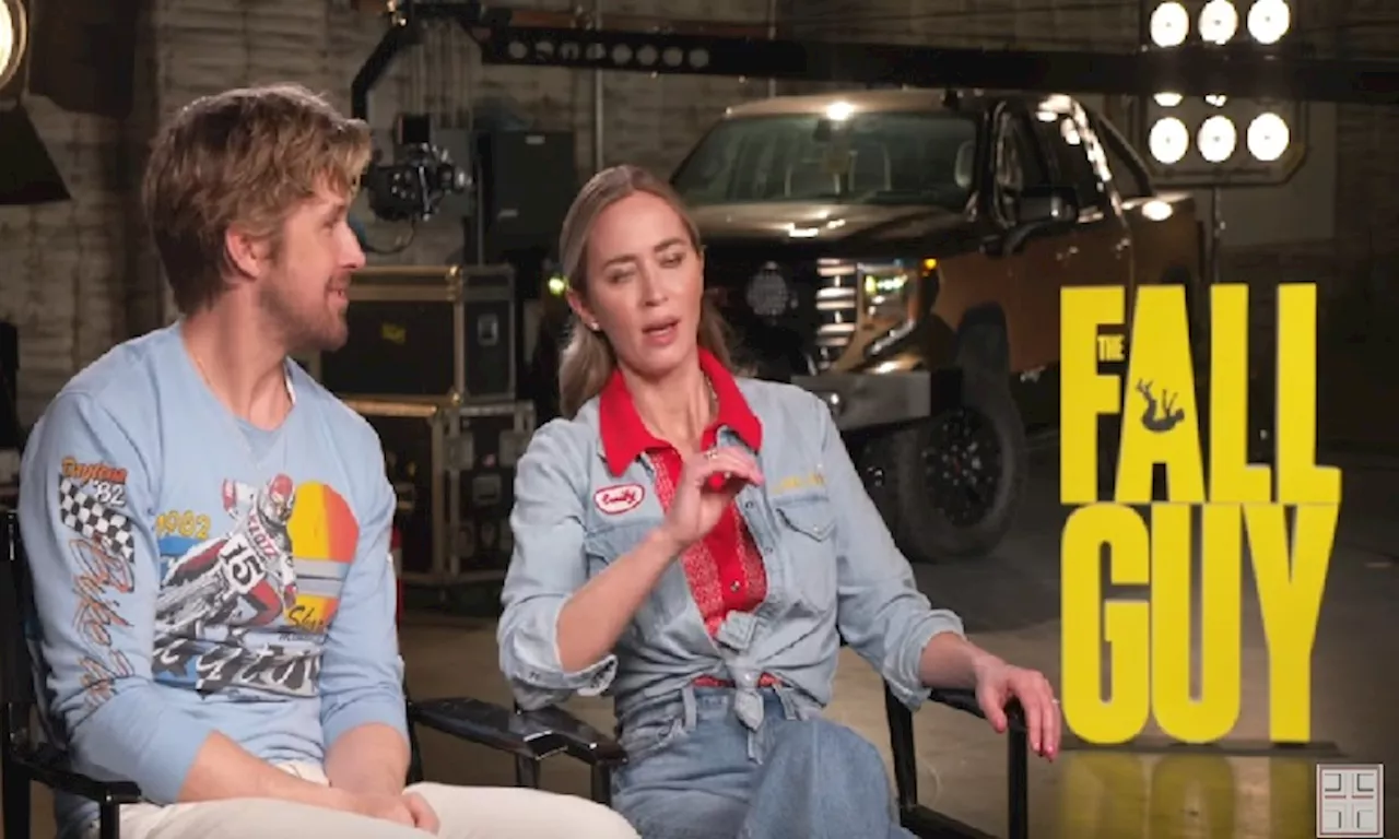 'The Fall Guy' lead star Ryan Gosling, first crush ng mga anak ni Emily Blunt