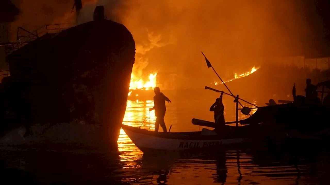 Nakhoda Kapal Terbakar di Cilacap Ditemukan Tewas