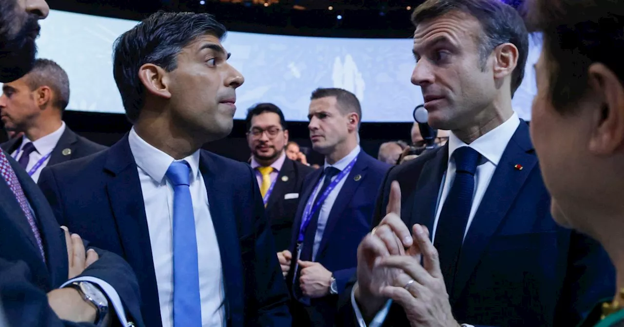 Emmanuel Macron Launches Bitter Attack On Rishi Sunak's Rwanda Plan