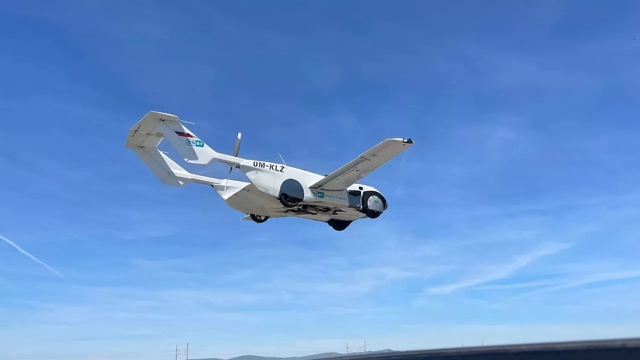 Flying car evolution: Slovakian firm achieves first-ever passenger flight