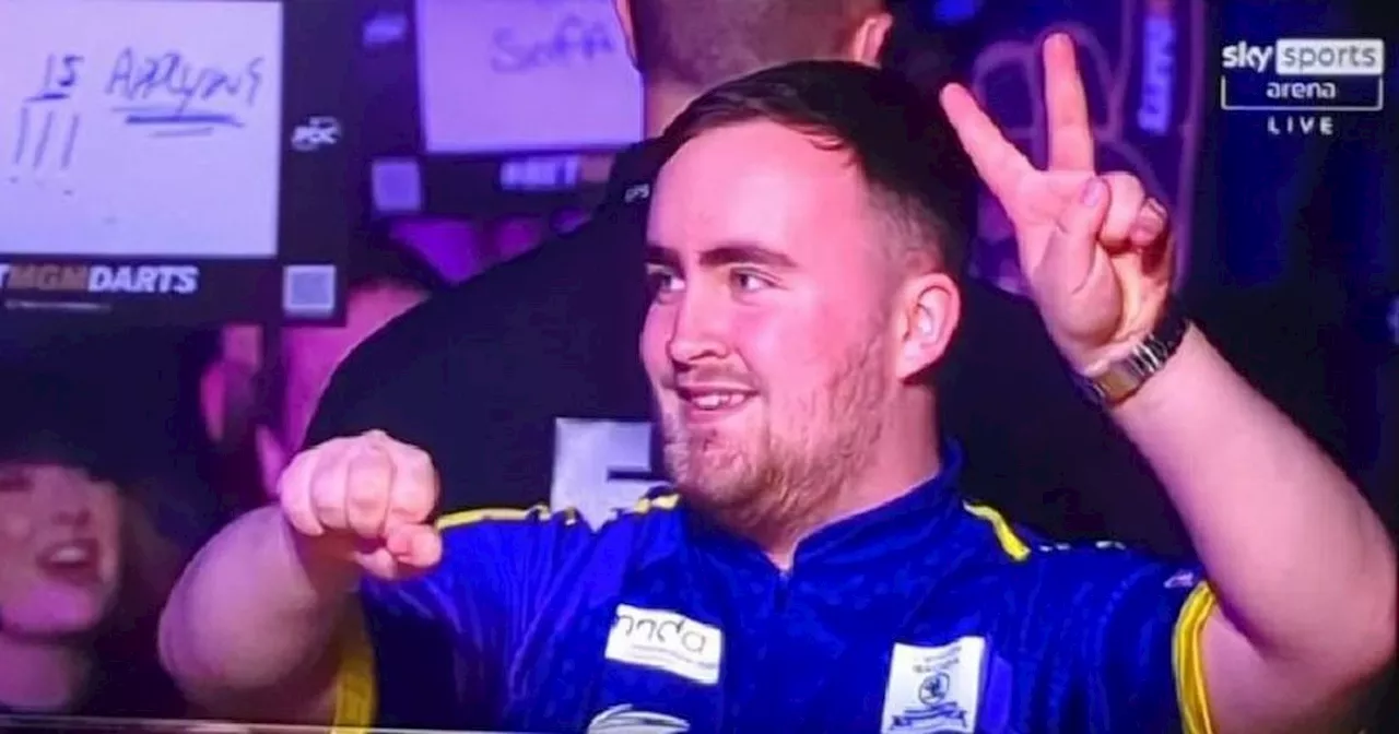 Luke Littler wins in Liverpool after cheeky Everton jibe saw him booed by crowd