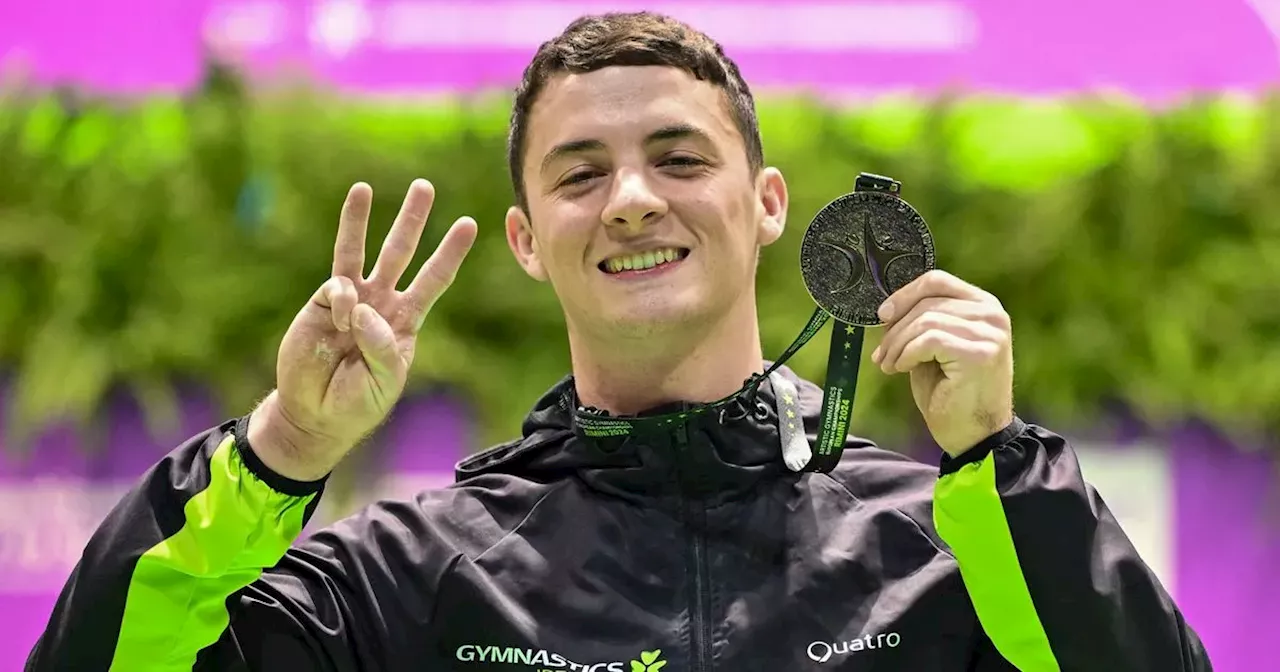 Rhys McClenaghan strikes gold again in Europeans