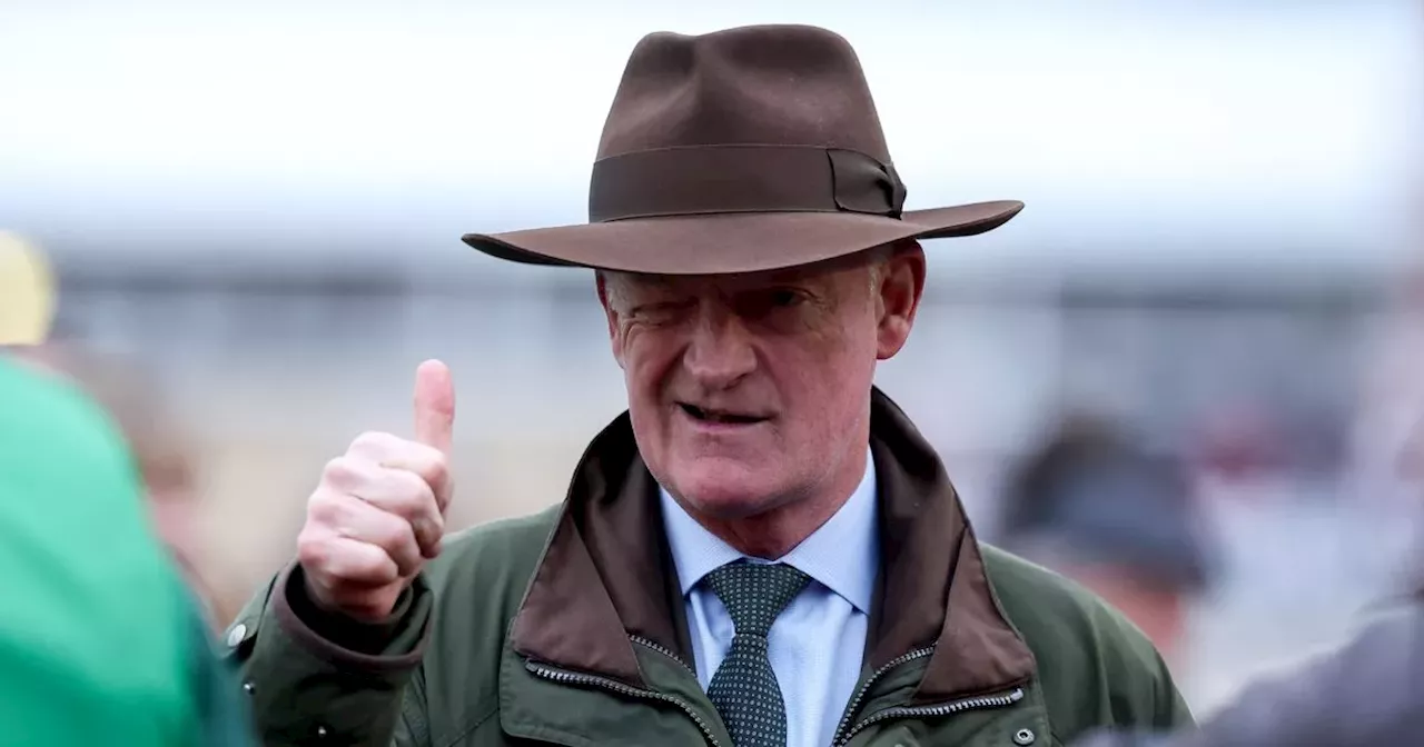 Willie Mullins gamble on as bookies report 'significant liabilities'