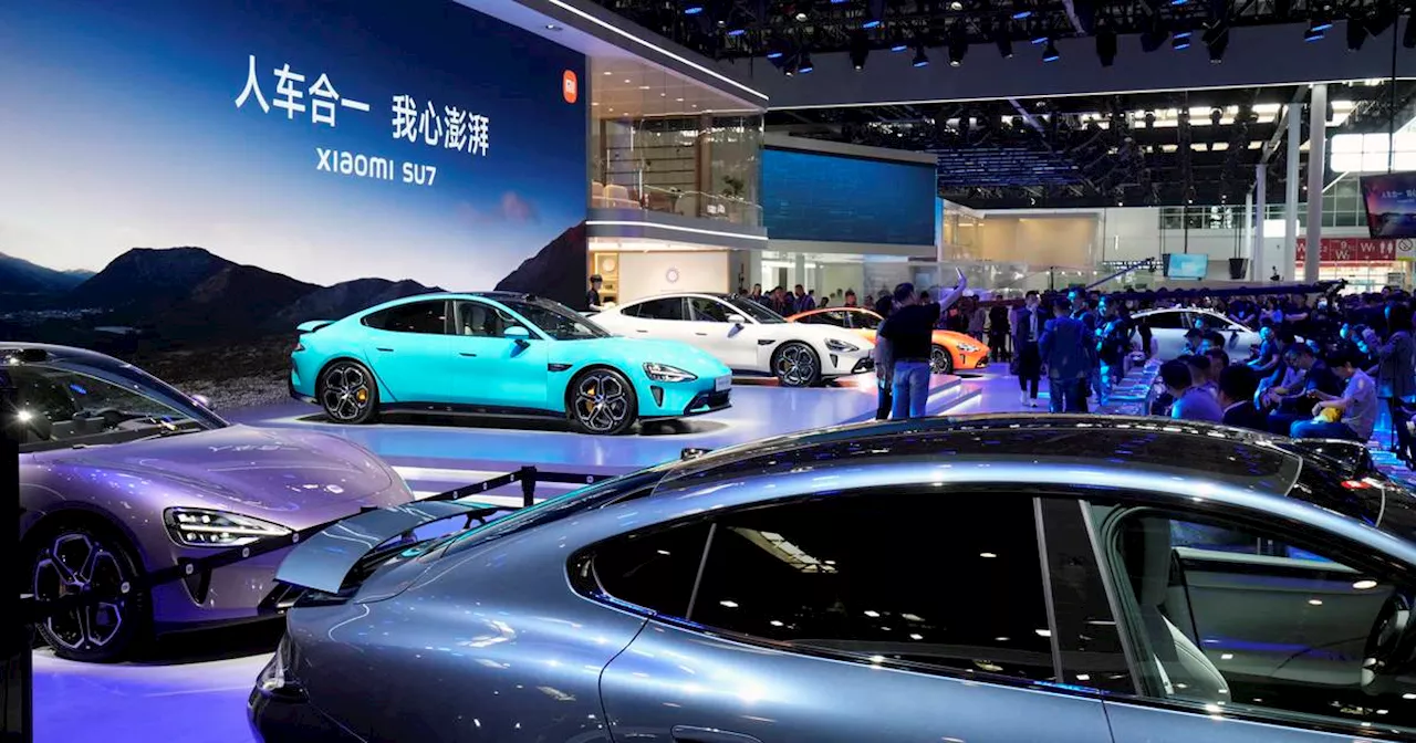 EV sales in China are accelerating ahead of Europe and the US, with 100 new models to launch this year