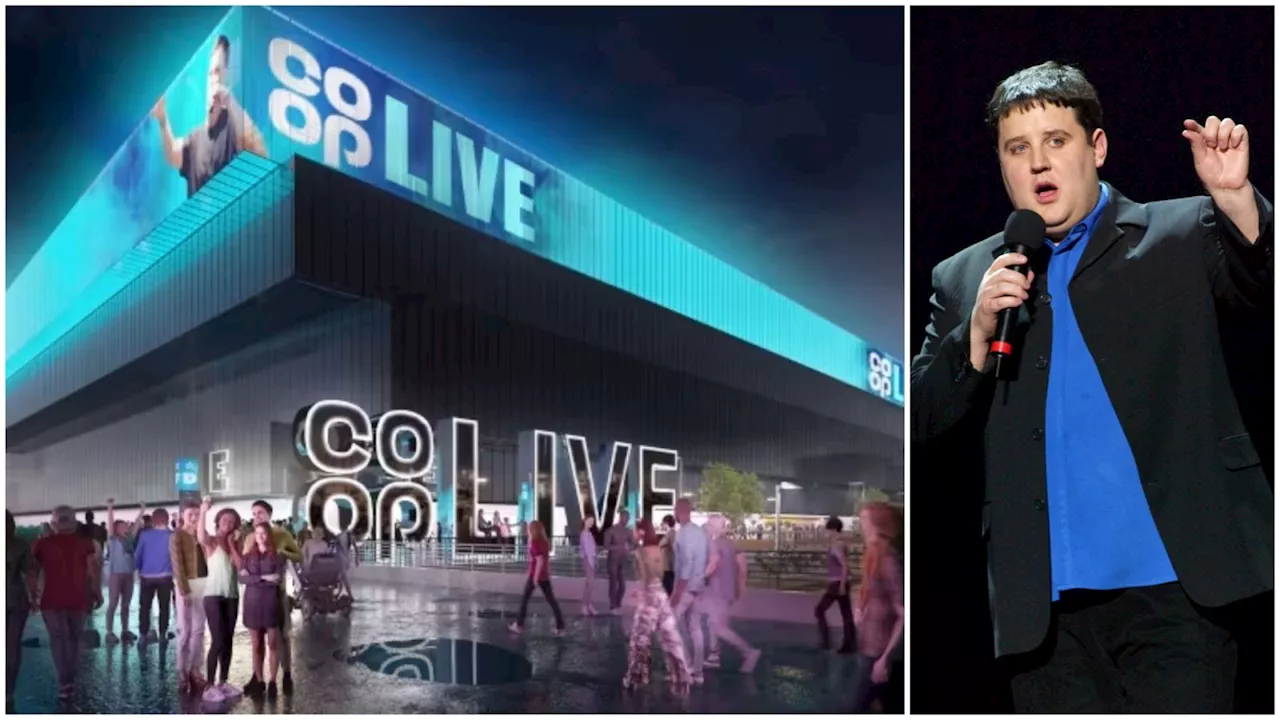 Manchester: Peter Kay postpones shows at Co-op Live Arena for second ...