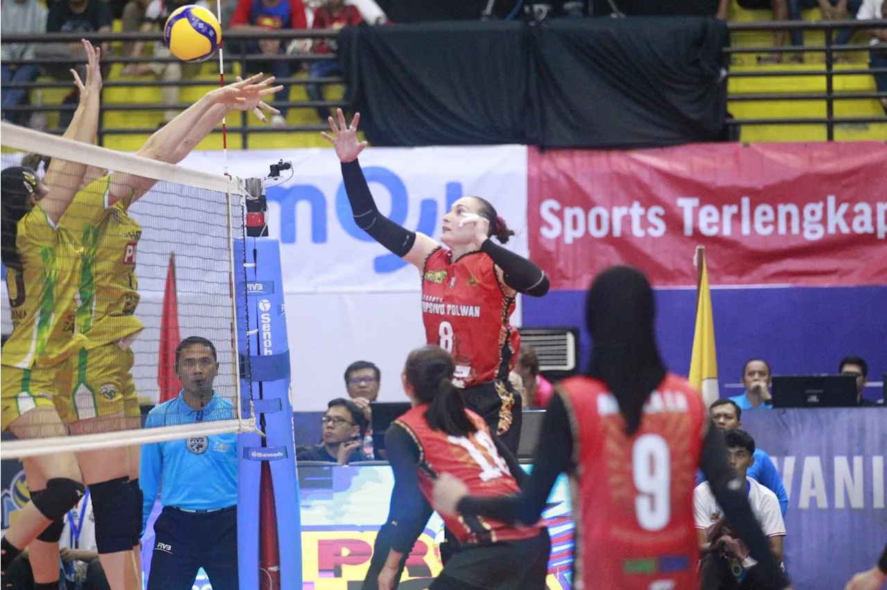 Proliga 2024: Duet Rusia-AS Bawa Popsivo Polwan Pukul Gresik Petrokimia