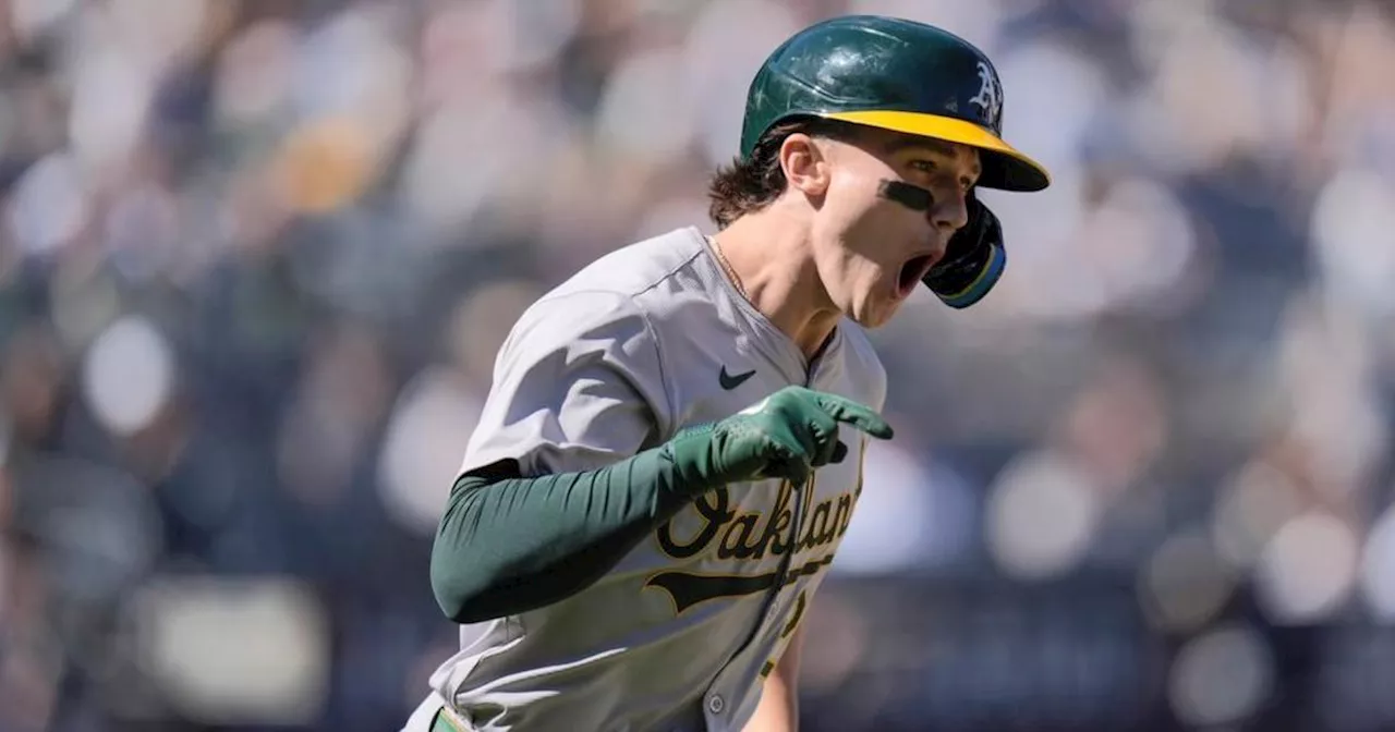 A's 2nd baseman Zack Gelof placed on injured list with left oblique strain