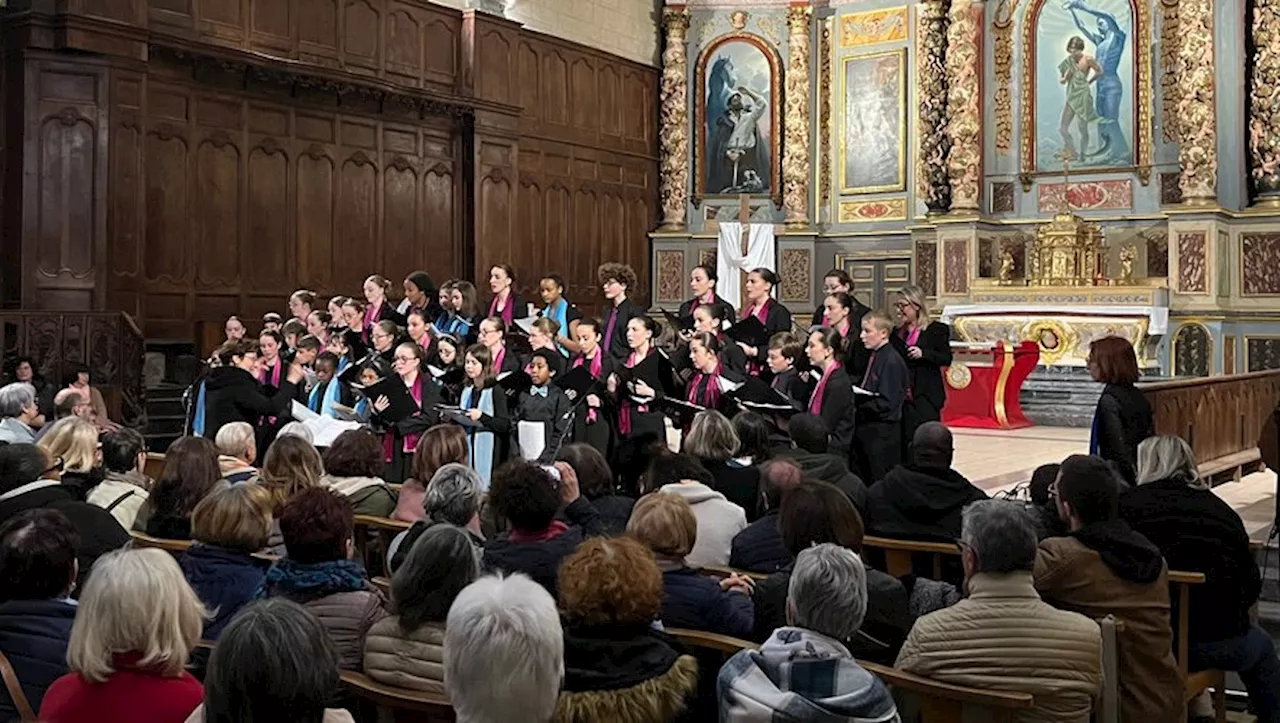 Concert triomphal des Maîtrises de Reims et de Tarbes, réunies en l’église Saint-Jean