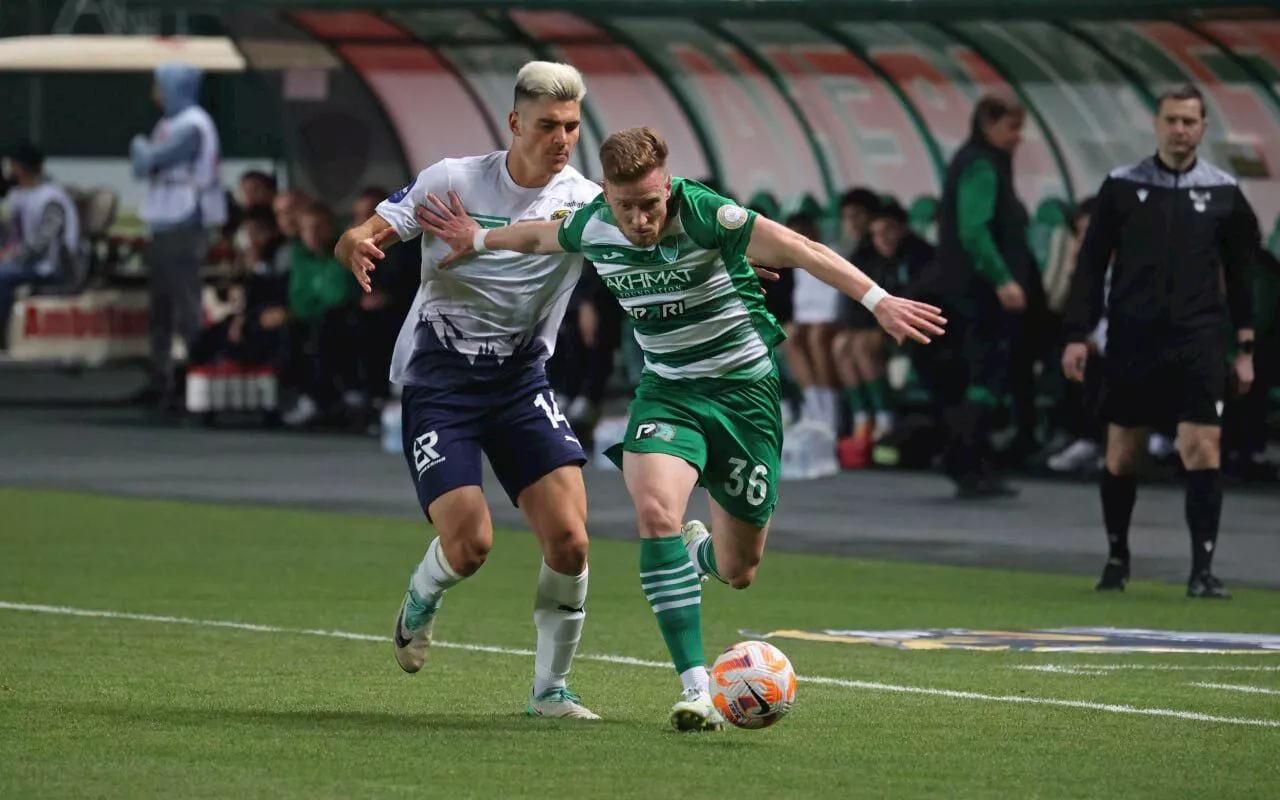 Lucas Lovat retoma titularidade e celebra reação do Akhmat Grozny