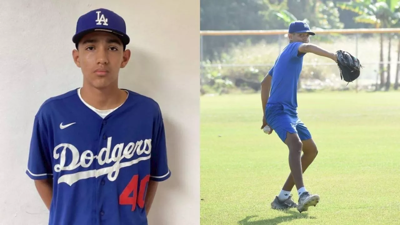 Jerónimo, de Paso de Ovejas, Veracruz, firmará contrato con los Dodgers de Los Ángeles