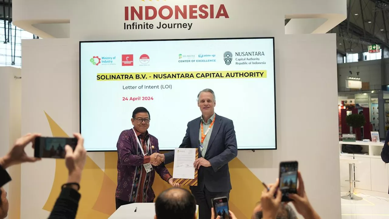 IKN Jalin Komitmen Jadi Kota Bebas Plastik di Hannover Messe 2024