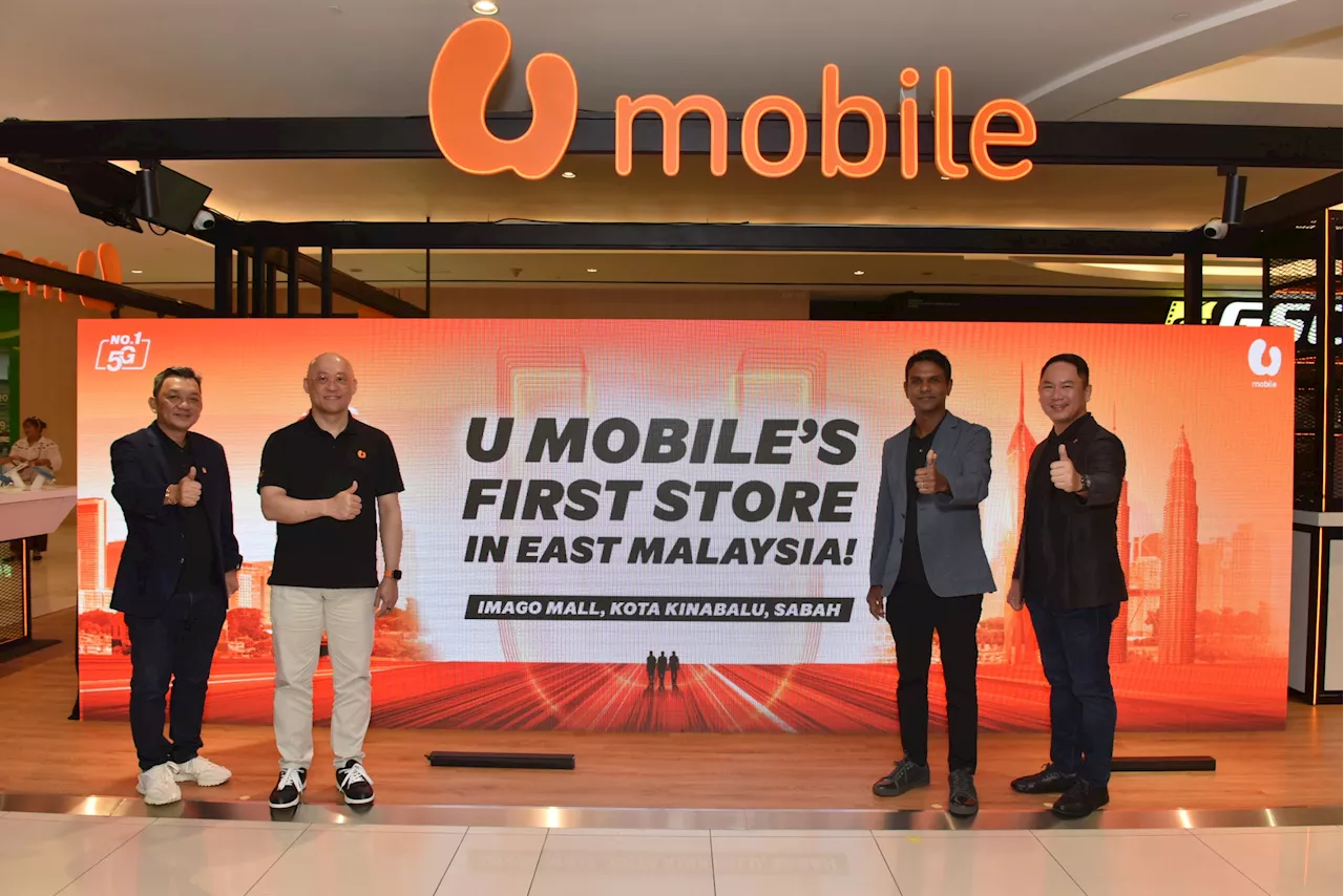 U Mobile Opens First East Malaysia Store In Imago Shopping Mall, Kota Kinabalu