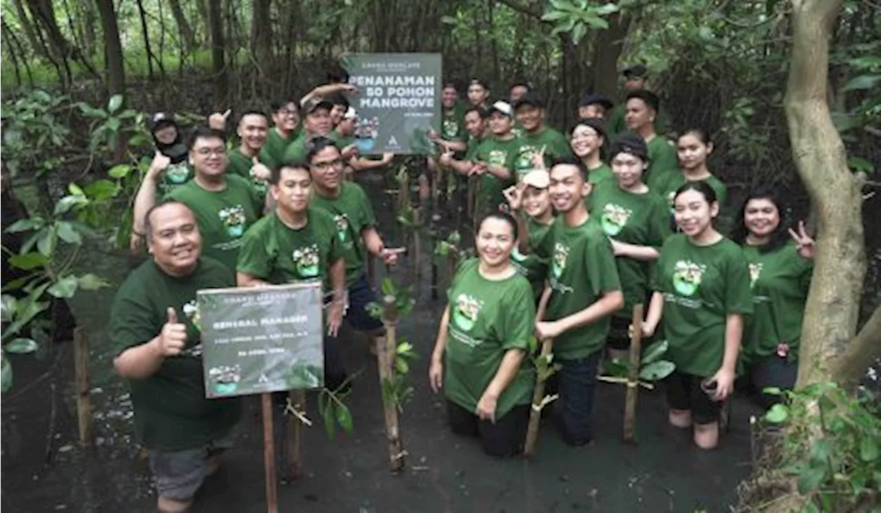 Grand Mercure Jakarta Kemayoran berkolaborasi dengan Yayasan Mangrove Indonesia Lestari Merayakan Hari Bumi dengan Penanaman Mangrove di Kawasan Ekowisata Mangrove PIK