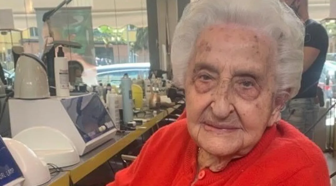 Piacenza, nonna Dede compie 110 anni: 'L'amore è il segreto della longevità'